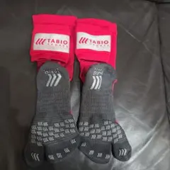 Tabioソックス赤ソックスバンドセット