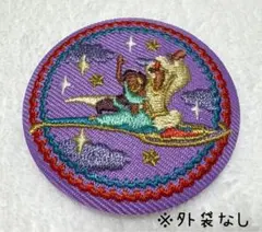 【匿名配送】Disney Characters 刺繍缶バッジ アラジン