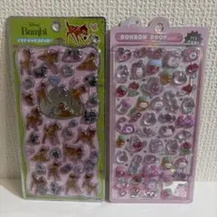 プチドロバンビとボンボンドロップ シール2シートセット