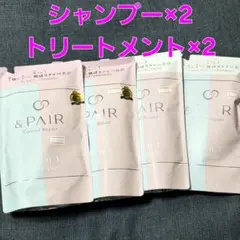 アンドペア コントロール リペア 2in1 シャンプー×2 トリートメント×2