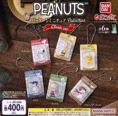 コンプ PEANUTS パッケージ ミニチュアコレクション クラシックver.