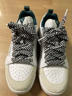 PUMA x アミパリス　コラボスニーカー　グリーン　ホワイト　　24cmのサムネイル