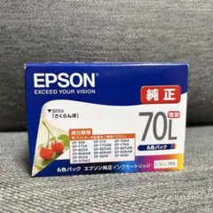 EPSON IC6CL70L さくらんぼ 70L 増量 6色パック 2箱セットのサムネイル