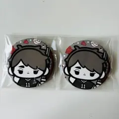 ハイキュー 宮治 缶バッジ2個セット