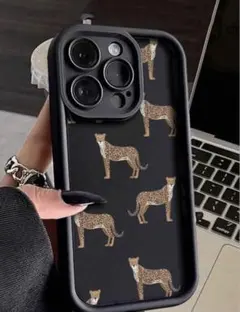 iPhone 12 Pro チーター柄、ヒョウ柄、ソフトケース