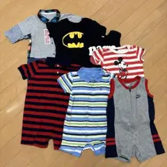 ロンパース 70-80cm 夏用　まとめ売り　男の子
