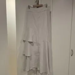 GRL アシンメトリーティアードスカート