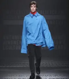 ハレ HARE ZIPデザインBIGSHIRTS ジップ　オーバーサイズ　シャツ