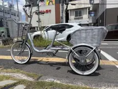 【大阪市内　お引取り限定】 美品！ブリヂストン　三輪自転車　ミンナ 大阪市内 お引取り限定】 美品！ブリヂストン 三輪自転車 ミンナ