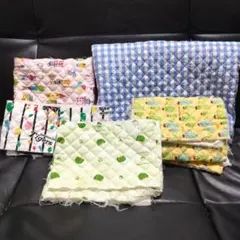 キルティング生地セット 多色キャラクター柄　ハギレ