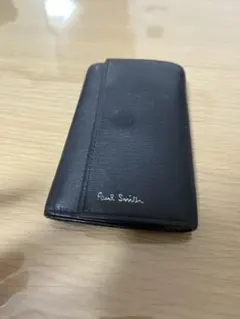 【Paul Smith】ポールスミス キーケース レザー ブラック×ブラウン