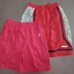 AND1 【M】　CONVERSE【L】バスケットボールパンツ 【説明必読】