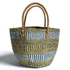 かぐれ アフリカンスクエア アクリルサイザルバッグ 未使用品 - メルカリ