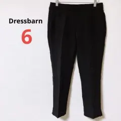 一点もの⭐️Dressbarn【6】ブラック スラックス 黒 長ズボン 綺麗め