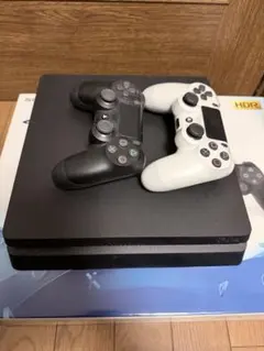 PS4本体 500GB 黒白コントローラーセット