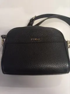 FURLA ショルダーバッグ ブラック レザー