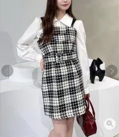 ツイードミニジャンスカ