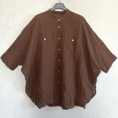 美品♦︎ジャーナルスタンダード レリューム コットンボイル ドルマンスリーブシャツ