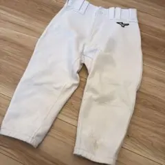 ミズノ ホワイト ユニフォームパンツ　140