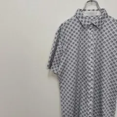 か*ん様 セントアンドリュース ゴルフ シャツ 半袖 スポーツ 総柄 メンズ Lのサムネイル