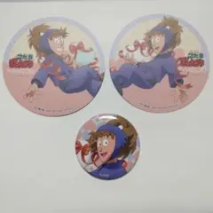 忍たま乱太郎 アニメイトカフェ はぁとふる大作戦の段 コースター 缶バッジ