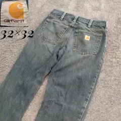 【神サイズ　良好フェード】Carhartt　カーハート　ワイドデニムパンツ