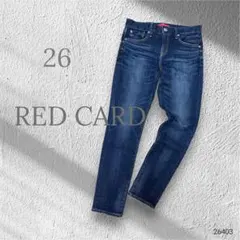 RED CARD レッドカード 26403 デニムパンツ 26 インディゴ 美