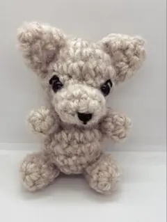 ハンドメイド　あみぐるみ　子ライオン