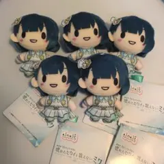 劇場版 プロジェクトセカイ ふわぷちマスコット 桐谷遥×5体