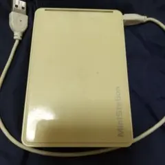 動作確認済みBUFFALO 外付けHDD ポータブルハードディスク　640G