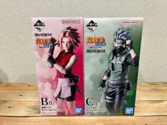 み*す様 一番くじ NARUTO 疾風伝 春野 サクラ はたけカカシ おまけ付き
