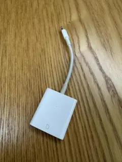 Apple純正 Lightning - SDカードカメラリーダー