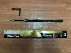 ダイワ 振出しルアーロッド モバイルパック 666TL - メルカリ