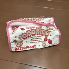 平成レトロ　希少　当時品　メゾピアノ　ノベルティ　ティッシュケース