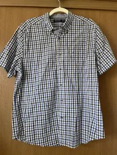 NAUTICA チェック柄 半袖シャツ Lのサムネイル
