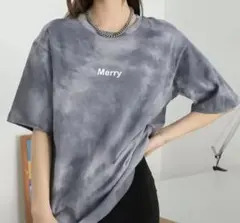 グレータイダイTシャツ Merry