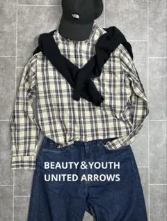 完売アイテム⭐︎ビューティーアンドユース　ユナイテッドアローズ　薄手コットンシャツ