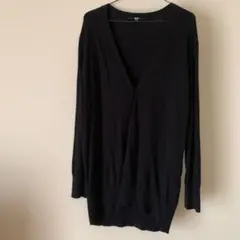 UNIQLO 綿・カシミヤ　ロングカーディガン