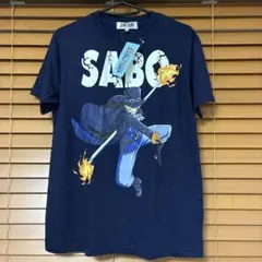 【未使用】ONE PIECE ワンピース サボ Tシャツ Mサイズ ネイビー