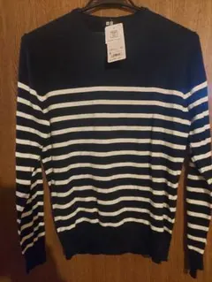 UNIQLO　 ボーダー　 ウォッシャブルセーター 新品