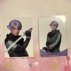 刀ミュ 静かなる夜半の寝ざめ ランダムクリアカード 五月雨江 2種セット