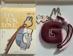 ラブブ PIN FOR LOVE イニシャルアルフ アベット ペンダント【G】
