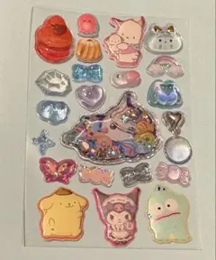 ボンボンドロップシール ぷくっとシール ウォーターシール うるちゅる おすそ分け