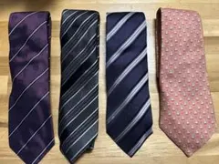 ネクタイセット 4本 フェラガモなど