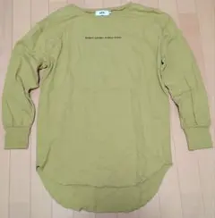 AZUL BY MOUSSY 長袖カットソー 黄緑 Fサイズ