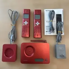 SHARP JD-S10CW-R デジタルコードレス電話