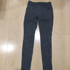 レディース ユニクロUNIQLO ヒートテックスキニーパンツ サイズM ブラック