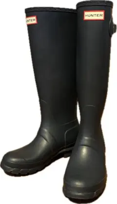 HUNTER Original Tall レインブーツ 長靴　ダークネイビーのサムネイル
