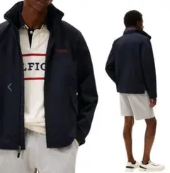 撥水　メッシュ裏地　フード収納　トミーヒルフィガーナイロンジャケット　新品