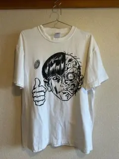 zorlac ゾーラック pushead パスヘッド Tシャツ マルチプリント白